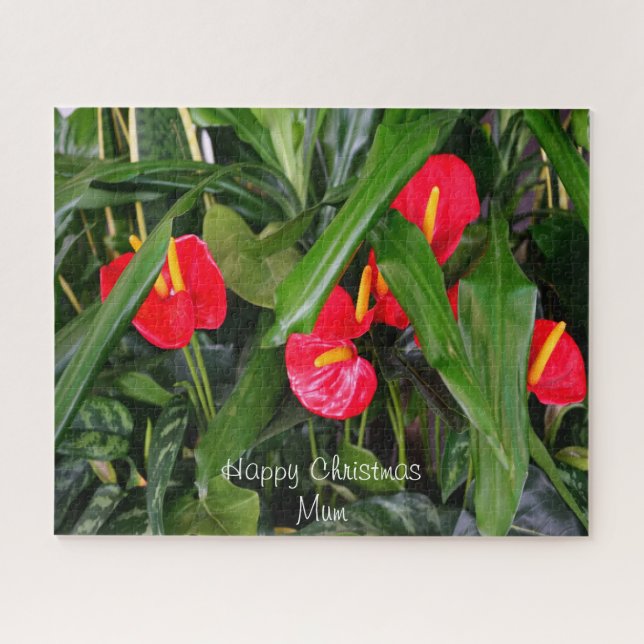 Ein Weihnachtsgeschenk für meine Mutter. Puzzle (Horizontal)