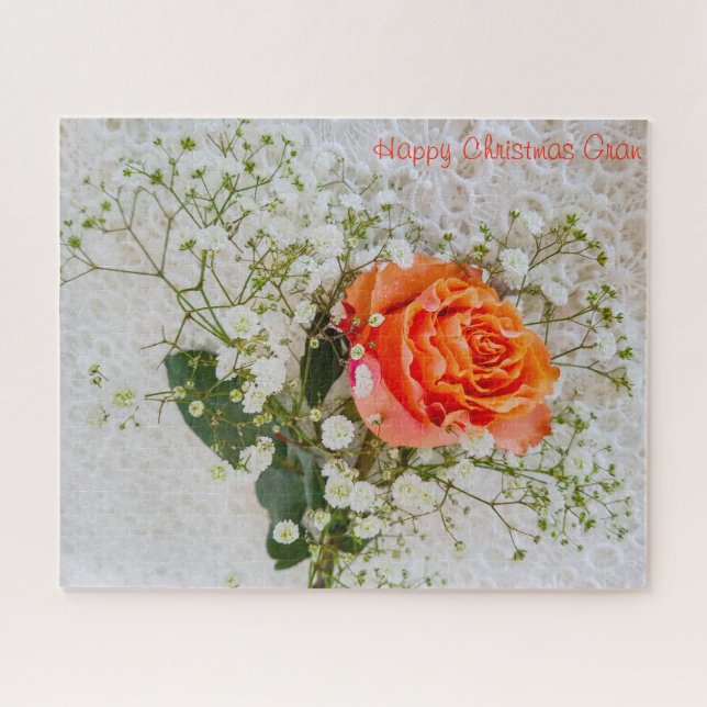 Ein Weihnachtsgeschenk für meinen Gran. Jigsaw Puz Puzzle (Horizontal)