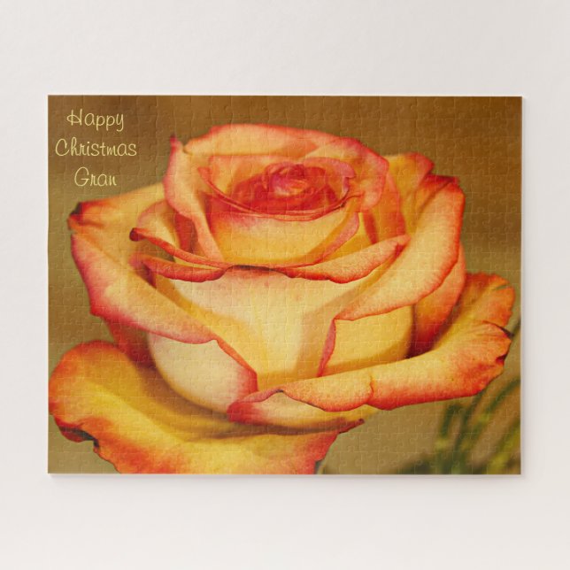 Ein Weihnachtsgeschenk für meinen Gran. Puzzle (Horizontal)