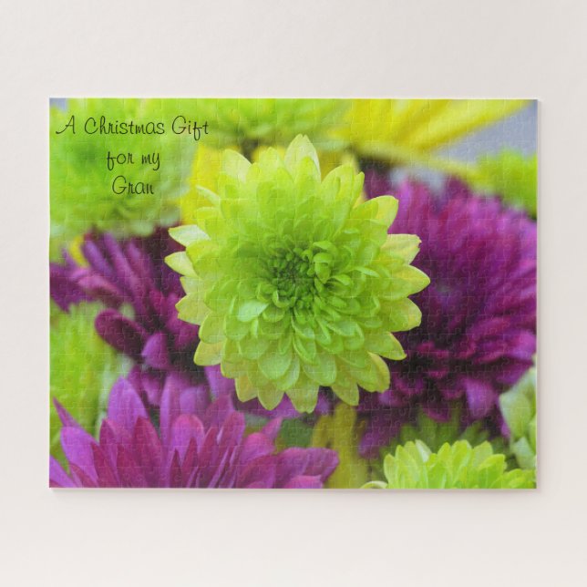 Ein Weihnachtsgeschenk für meinen Gran. Puzzle (Horizontal)