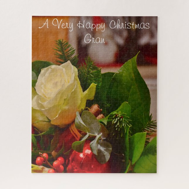 Ein Weihnachtsgeschenk für meinen Gran. Puzzle (Vertikal)