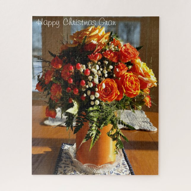 Ein Weihnachtsgeschenk für meinen Gran. Puzzle (Vertikal)