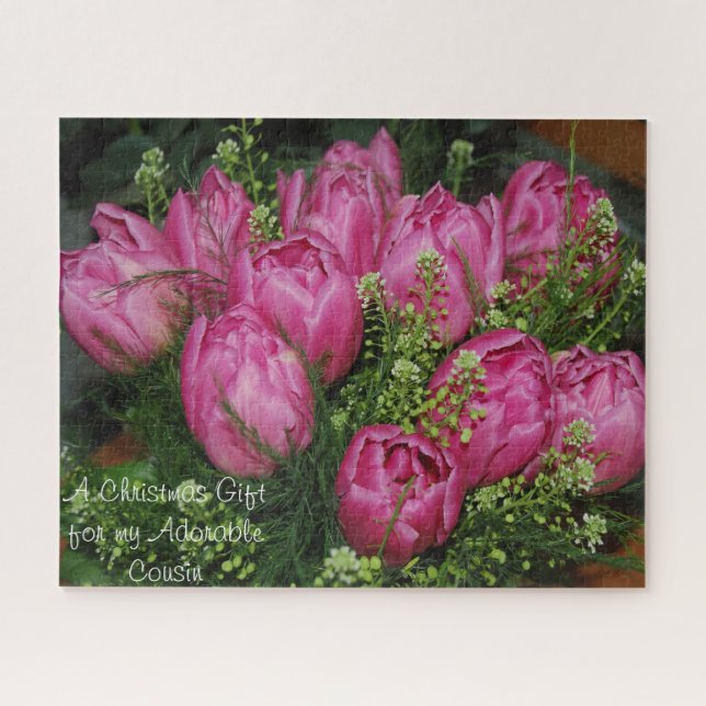 Ein Weihnachtsgeschenk für meinen lieblichen Cousi Puzzle (Horizontal)