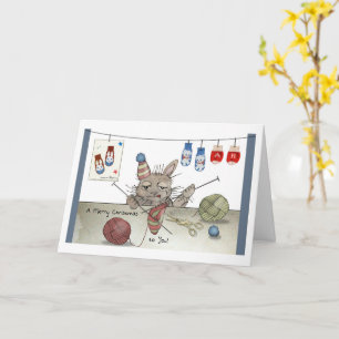 Ein WeihnachtsHat Karte