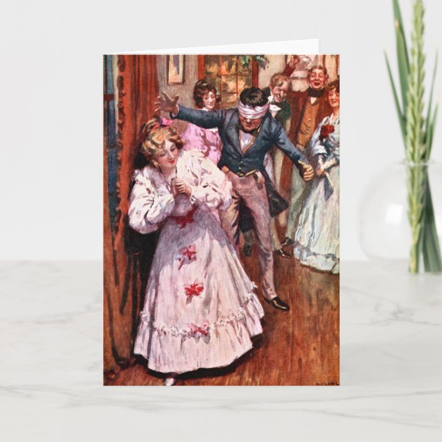 Ein Weihnachtslied Dankeskarte (Vorderseite)