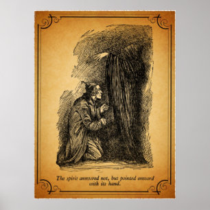 Ein Weihnachtslied: Der Geist antwortete nicht Poster