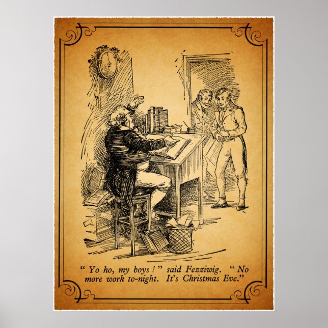 Ein Weihnachtslied: Es ist Heiligabend Poster (Vorne)