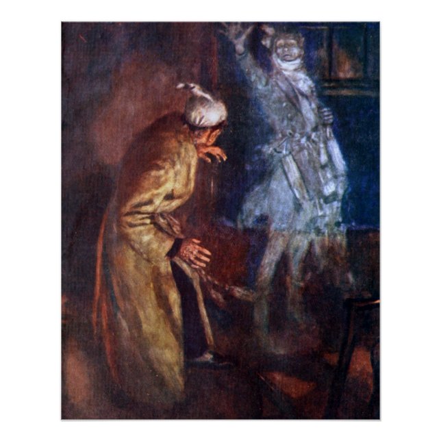 Ein Weihnachtslied: Marleys Geist Poster (Vorderseite)