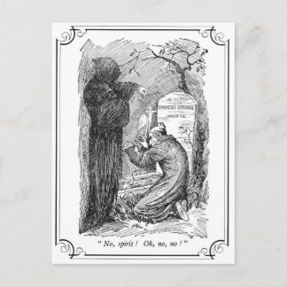 Ein Weihnachtslied: Nein, Geist! Feiertagspostkarte