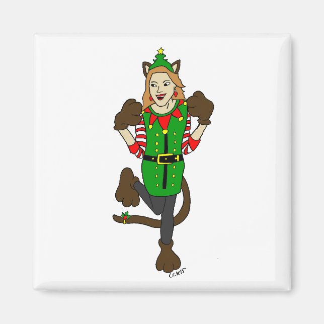 ein Weihnachtslieder Magnet (Vorne)