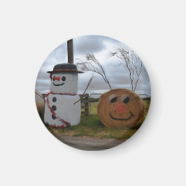 Ein Weihnachtsmagazin für Bauernhöfe Magnet