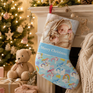 Ein Weihnachtstraum wird wahr: Einzigartiges Baby- Kleiner Weihnachtsstrumpf