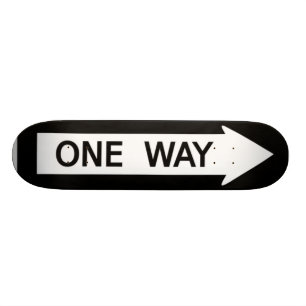 Ein Weisen-Zeichen-Skateboard Skateboard