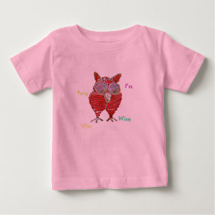 Ein weiser Uhusposten Baby T-shirt