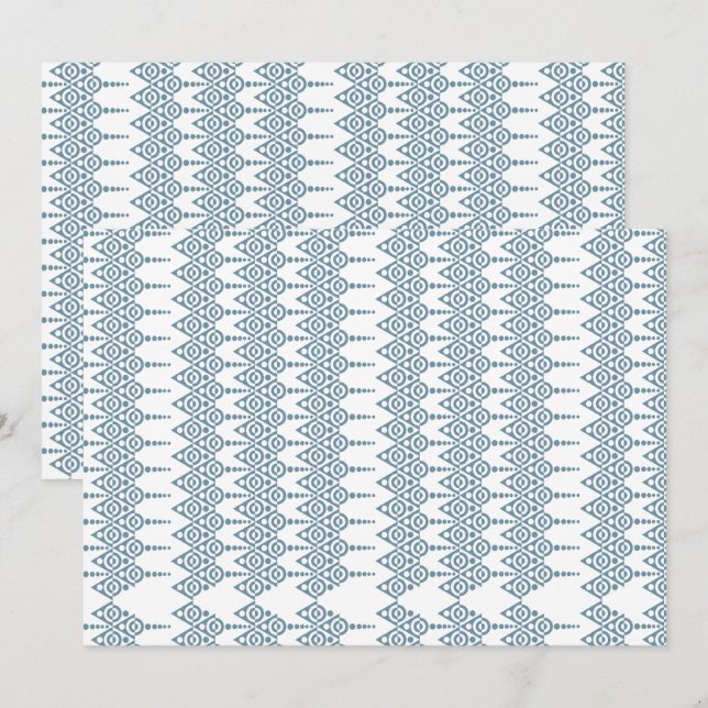 Ein weißer Hintergrund ohne andere sichtbare Eleme Einladung (Vorne/Hinten)