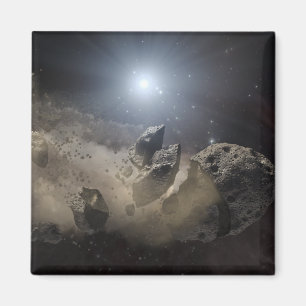 Ein weißer Zwergstar Magnet