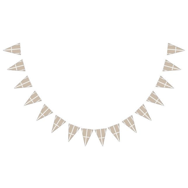 Ein weißes, gleichseitiges Dreieck, zentriert auf  Wimpelkette (Alle)