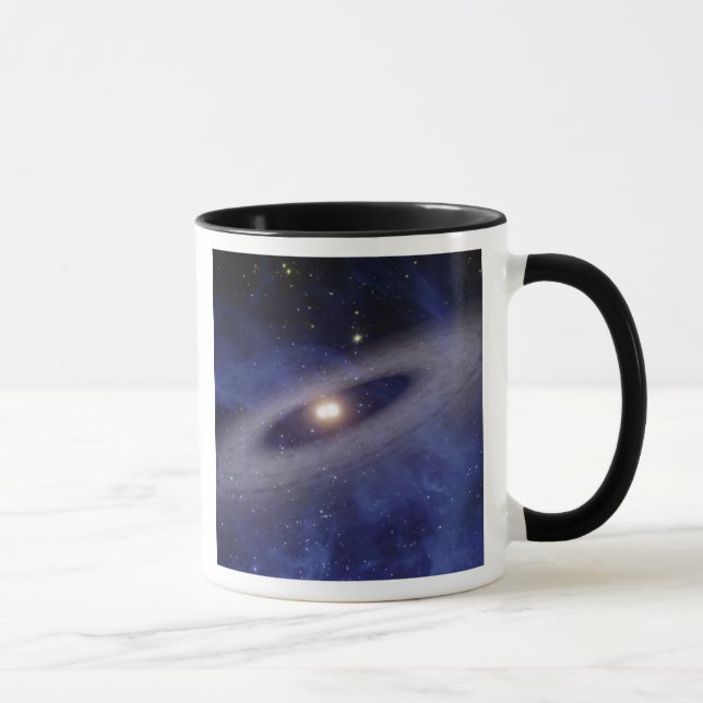 Ein weit entferntes Sonnensystem Tasse (Rechts)