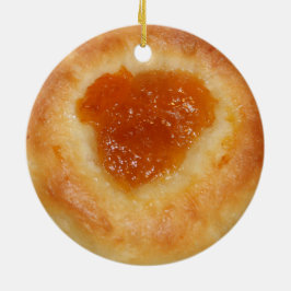 Ein weiterer Apricot Kolache-Ornament Keramik Ornament