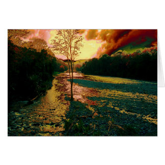 Ein weiterer Fluss, ein weiterer Sonnenuntergang