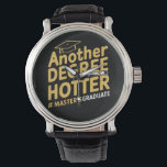 Ein weiterer Grad Hotter Master's Degree Abschluss Armbanduhr<br><div class="desc">Ein weiterer Grad Hotter Master's Degree Abschluss</div>