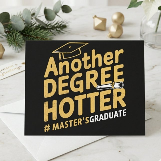 Ein weiterer Grad Hotter Master's Degree Abschluss Einladung (Von Creator hochgeladen)