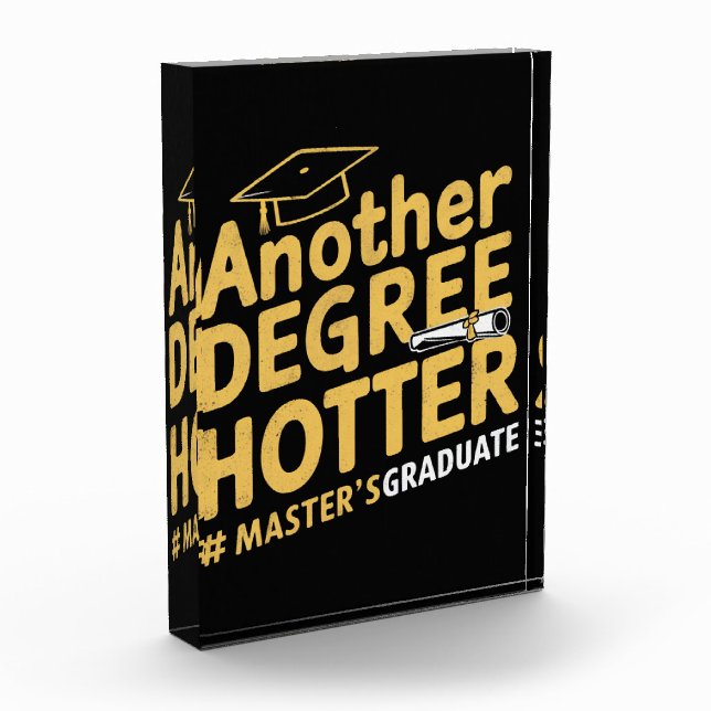 Ein weiterer Grad Hotter Master's Degree Abschluss Fotoblock (Links)