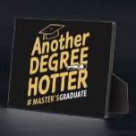 Ein weiterer Grad Hotter Master's Degree Abschluss Fotoplatte<br><div class="desc">Ein weiterer Grad Hotter Master's Degree Abschluss</div>