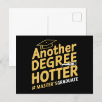 Ein weiterer Grad Hotter Master's Degree Abschluss