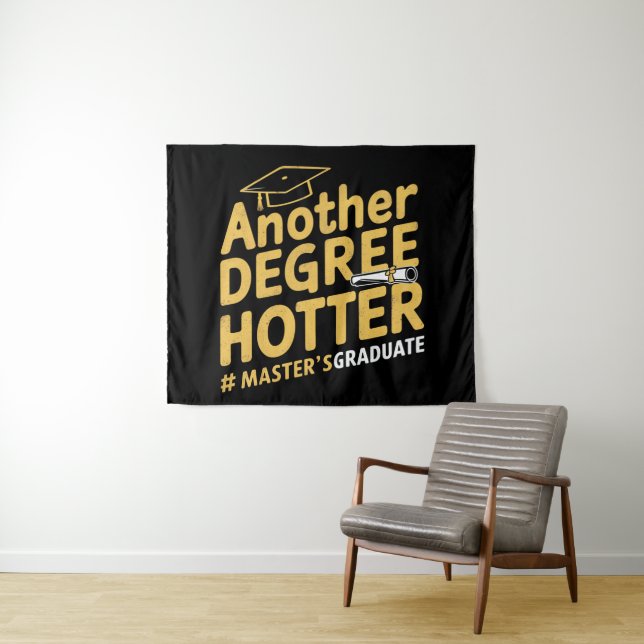 Ein weiterer Grad Hotter Master's Degree Abschluss Wandteppich (Beispiel (Horizontal))