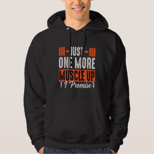Ein weiterer Muskel Auf Versprechen Fitness Bodybu Hoodie