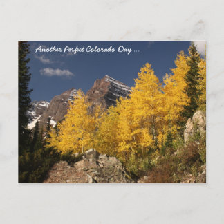Ein weiterer perfekter Colorado Tag ... Postkarte
