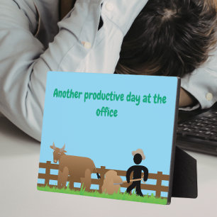 Ein weiterer produktiver Tag im Büro Fotoplatte