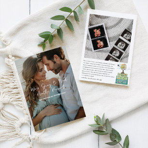 Ein weiterer Reisepass   Foto Schwangerschaft Ankündigung