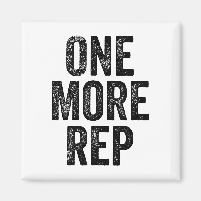 Ein weiterer Rep Gym Weightlifter Bodybuilder Magnet (Vorne)
