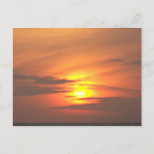 Ein weiterer schöner Sonnenuntergang Postkarte