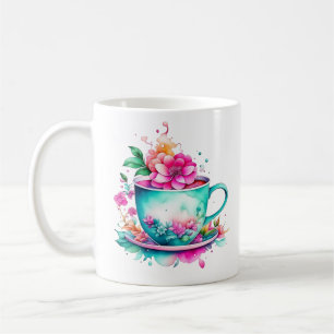 Ein weiterer schöner Tag, um mit Kaffee neu anzufa Kaffeetasse