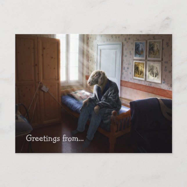 Ein weiterer Tag, Grüße von... | Allegory Postkarte (Vorderseite)