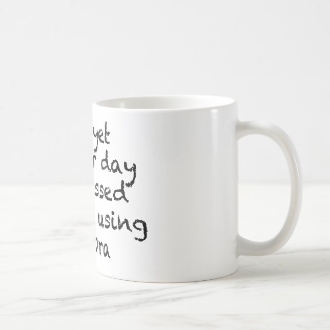 Ein weiterer Tag ohne Algebra Tasse (Rechts)