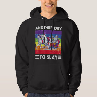 Ein weiterer Tag, um Stolz Gay Weihnachtskraut Fl. Hoodie