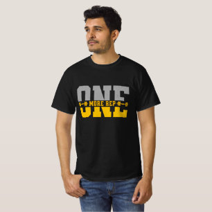 Ein weiterer Wiederholungs-Gym-Motivations-Krafttr T-Shirt