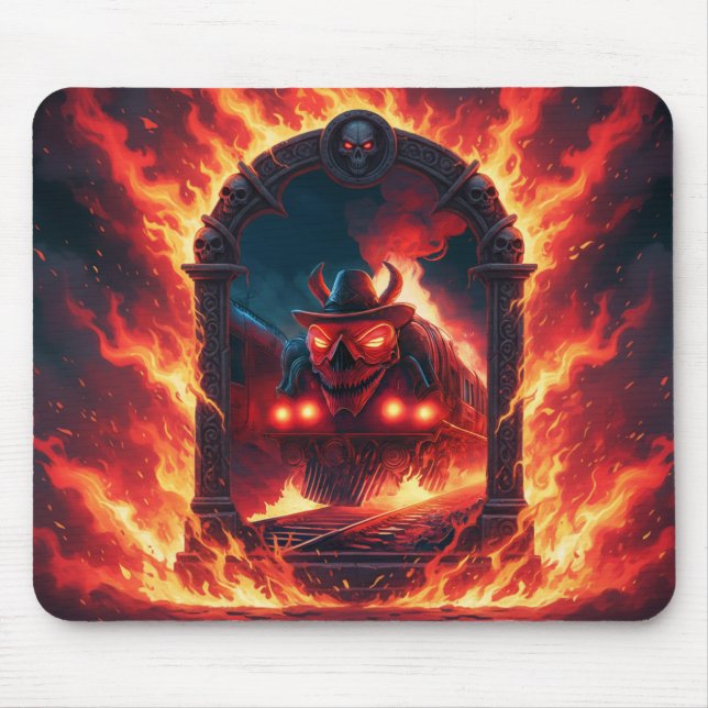 Ein weiterer Zug auf der Autobahn zur Hölle Mousepad (Vorne)