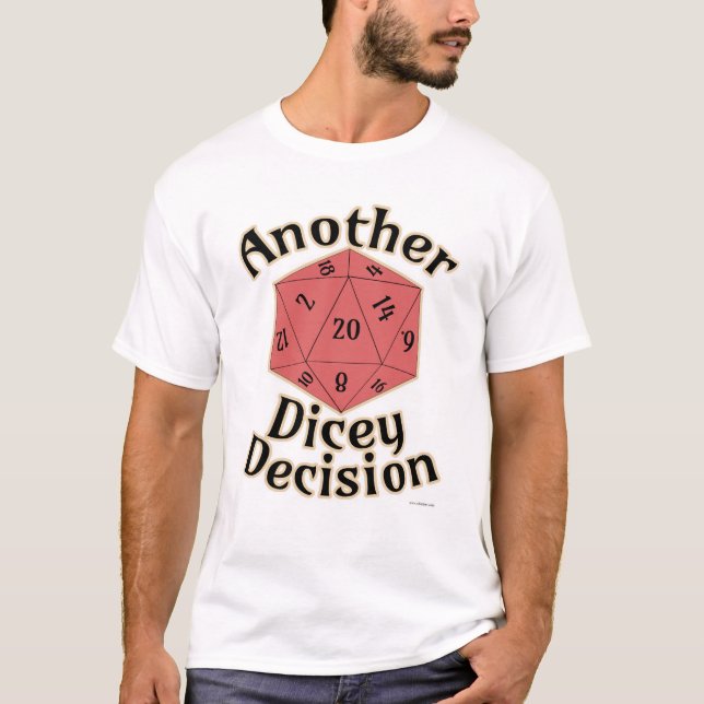 Ein weiteres Dicey-Gamer-Angebot T-Shirt (Vorderseite)