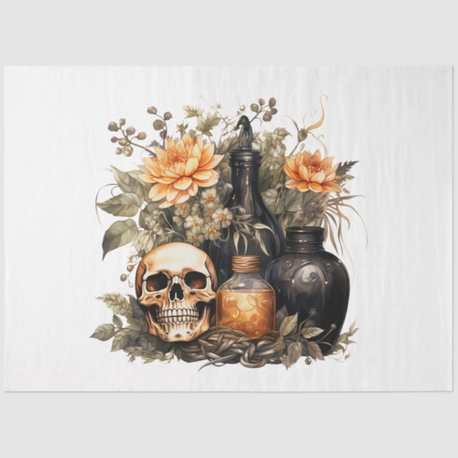 Ein weiteres Halloween-Design 11 Seidenpapier (Vorderseite)