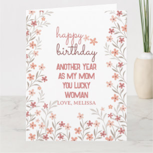 Ein weiteres Jahr als meine Mama Sie glücklich Fra Karte