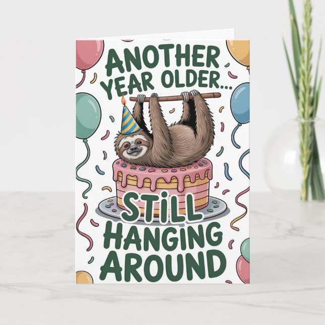 Ein weiteres Jahr älter... noch immer Karte (Vorderseite)