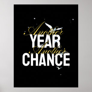 Ein weiteres Jahr, eine weitere Chance – Inspirier Poster