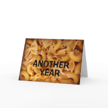 Ein weiteres Jahr hat Pasta Sie vorbei!