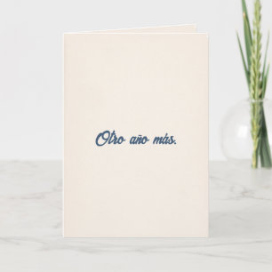 Ein weiteres Jahr   Papa Karte