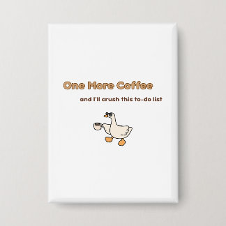 Ein weiteres Kaffee-Enten-Design Button